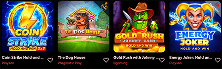 Spiele im Spino Gambino™ Casino